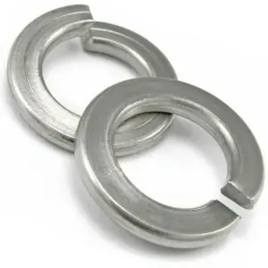 Spring Washers M2 ( Pack of: 2 ) Rectangular Stainless Steel A2 Split Lock DIN 127