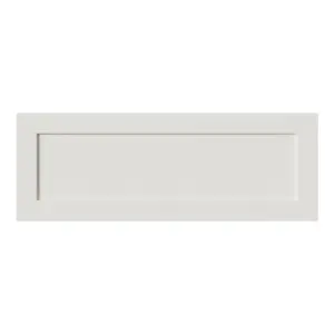 Tydeman Matt porcelain Shaker Bridging door & pan drawer front, 356mm x 20mm x 997mm