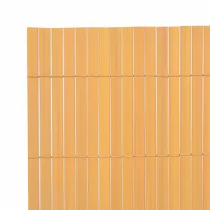 Double-Sided Garden Fence (3m x 0.9m) Yellow