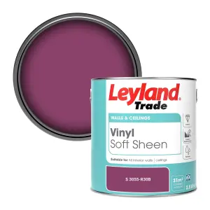 Leyland Trade Vinyl Soft Sheen Walls & Ceilings Emulsion Paint (S 3055-R30B) - 2.5L