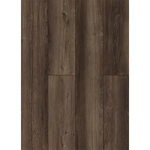 Solid Manhattan 52578 Brown Wood Effect Laminate Flooring For Home (All Rooms), 8mm Laminate Flooring 1.996 m²Per Pack