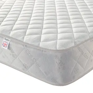 Dual Layer 600 Hybrid Mattress with Breathable Cooling Fabric Single (3')