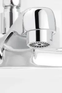 GoodHome Calp 2 Tap Hole Shower mixer Tap