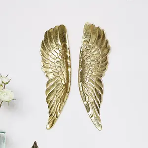 Melody Maison Pair of Gold Angel Wings