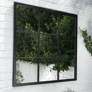 Garden Trading Fulbrook Mirror Square Indoor Outdoor Window Pane 90cm x 90cm