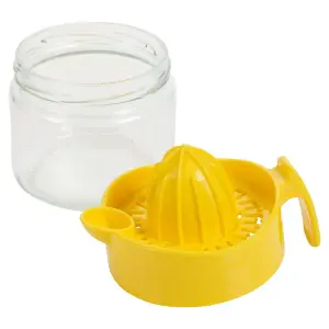 URBN-CHEF Lemon Squeezer Manual Citrus Fruit Juicer Lime Orange Fruit Press Juice Yellow