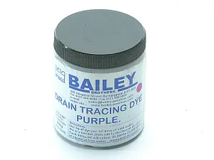 Bailey 3592 3592 Drain Tracing Dye - Purple BAI3592