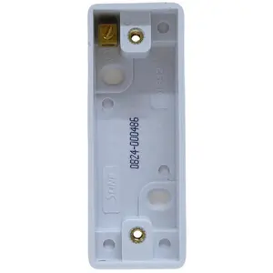 Architrave Light Switch, 1 Gang 2-Way, White