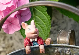 Beatrix Potter Pigling Bland Plant Pot Hanger