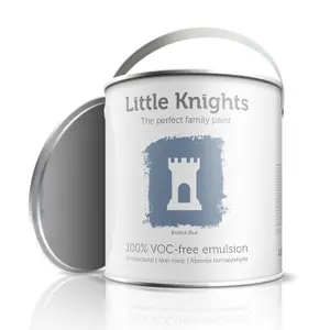 Little Knights Interior Emulsion Paint - Silk - Brodick Blue - 750ml