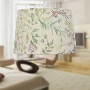 First Choice Lighting Voyage Floral Print 28cm Pendant or Lamp Shade