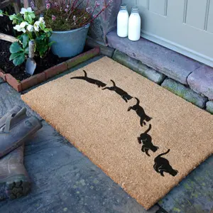 Jumping Cats Doormat (90 x 60cm)