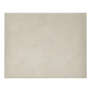 Bedspread ILEN Cotton 150 x 200 cm Light Beige