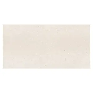 Azure Matt White Concrete Effect Porcelain Outdoor Tile - Pack of 30, 21.6m² - (L)1200x(W)600