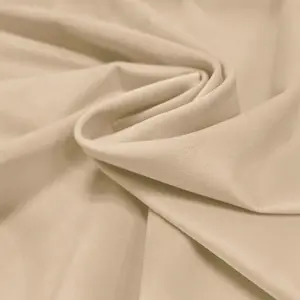 Velvet Blackout 90" x 90" Cream (Ring Top Curtains)