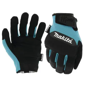 Makita P-84604 Palm Performance Gloves Large Pair  - Durahide Leather EN388