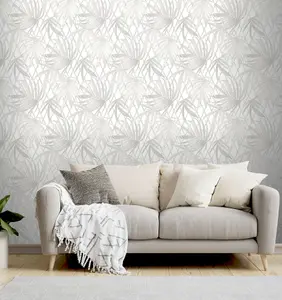 Paradise Palm luxury heavyweight vinyl - Neutral