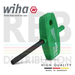 Wiha L-Key Torx Allen Key Work Bench Stand 7pcs Flag Handle T6 To T20 25624