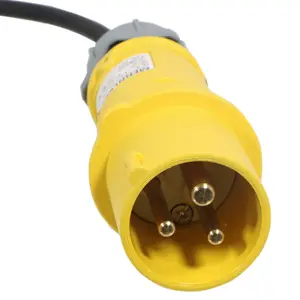 SPARES2GO 110v Cable Power Lead Compatible with Belle Minimix 150 M12 Cement Mixer