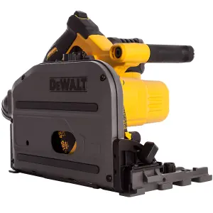 DeWalt DCS520NT 54V XR Flexvolt Brushless 165mm Plunge Saw with 2 x 1.5m Guide Rail & Case + Rail Bag