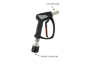 Stainless Steel MTM SGS35 Swivel Trigger Compatible With Karcher K-Series 11.6mm Q/R 5 Nozzles