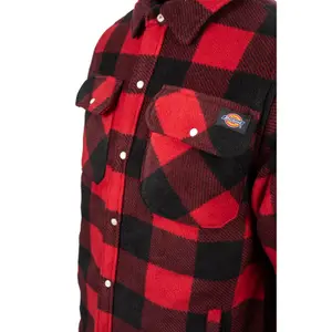 Dickies Mens Portland Shirt Red XXX Large