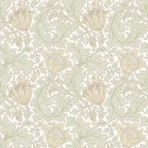 Galerie Hidden Treasures Beige Anemone Floral Wallpaper Roll