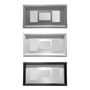 Maison by Premier Silver 3 Photo Multi Photo Frame