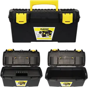 simpa 4PC Toolbox Organiser Set: 26", 19", 16" Toolbox & Tool Caddy.