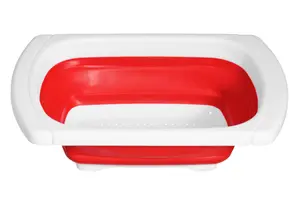 Interiors by Premier Zing Red Over Sink Colander