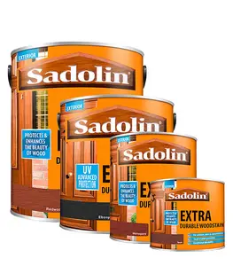 Sadolin 1L Extra Exterior woodstain - Burma Teak