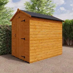 Tiger 5 ft. W x 7 ft. D Shiplap Apex Wooden Shed