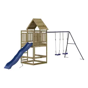 Berkfield Outdoor Playset Impregnated Wood Pine