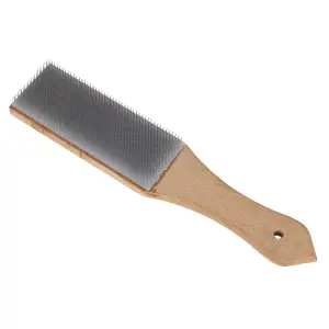 Sealey File Cleaning Brush 20cm Wood Handle Woodwork Metalwork Cleaning FB01