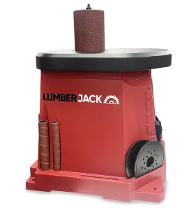 Lumberjack Oscillating Bobbin Spindle Sander 450W Large 320x300mm Cast Alloy Table