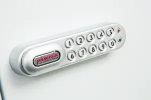 Phoenix Commercial Key Cabinet KC0600E 42 Hook with Electronic Lock.