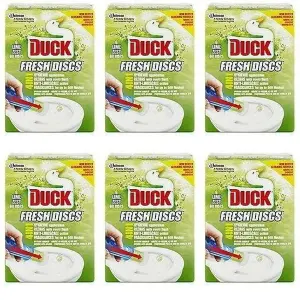 Toilet Duck 36 ml Fresh Disc Gel Lime (Pack of 6)