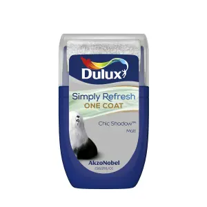 Dulux One coat Chic shadow Matt Emulsion paint, 30ml