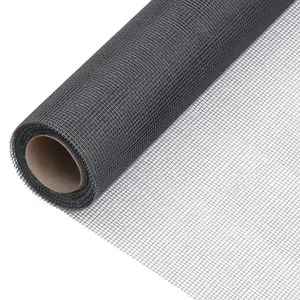 Berkfield Mesh Screen Fiberglass 80x2000 cm Grey