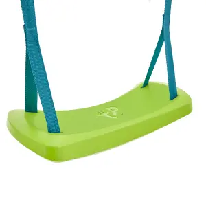 TP Knightswood Compact Wooden Double Swing Set - FSC certified