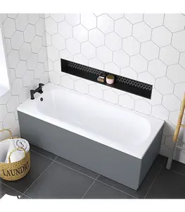 Halite 1700mm Grey Matt Front/Side Bath Panel