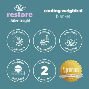 Silentnight Restore Cooling Weighted Blanket- 6.8Kg