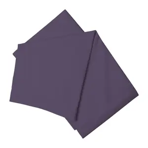 Belledorm Easycare Percale Flat Sheet Mauve (King/Superking)