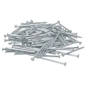 2mm x 40mm Round Headed Wire nails For Concrete Brick Wood 550pc Zinc Plated