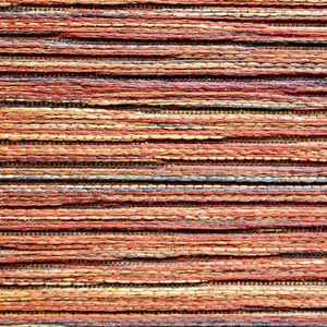 Red Striped Outdoor Rug, Striped Stain-Resistant Rug For Patio, Deck, Garden, 5mm Modern Outdoor Rug-60 X 200cm (Runner)