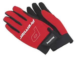 Sealey Mechanic's Gloves Padded Palm - Large Pair MG796L