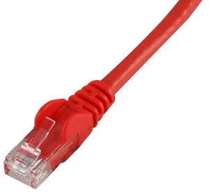 PRO SIGNAL - Snagless Cat6 UTP LSOH Ethernet Patch Lead, Red 10m