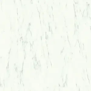 Quick-step Lima White Marble effect Vinyl Tile Sample