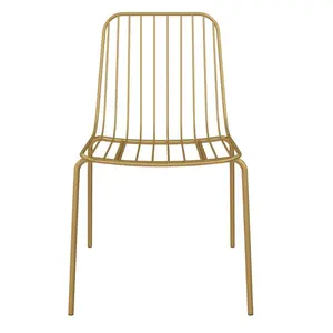 Bourquin Side Chair (Set of 2) Gold