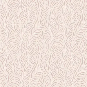 Muriva BLush Floral Mica effect Embossed Wallpaper